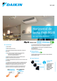 Horizontal de techo FHA-A9-A - Sky Air Serie Advance.pdf